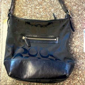 Coach black crossbody bag/purse